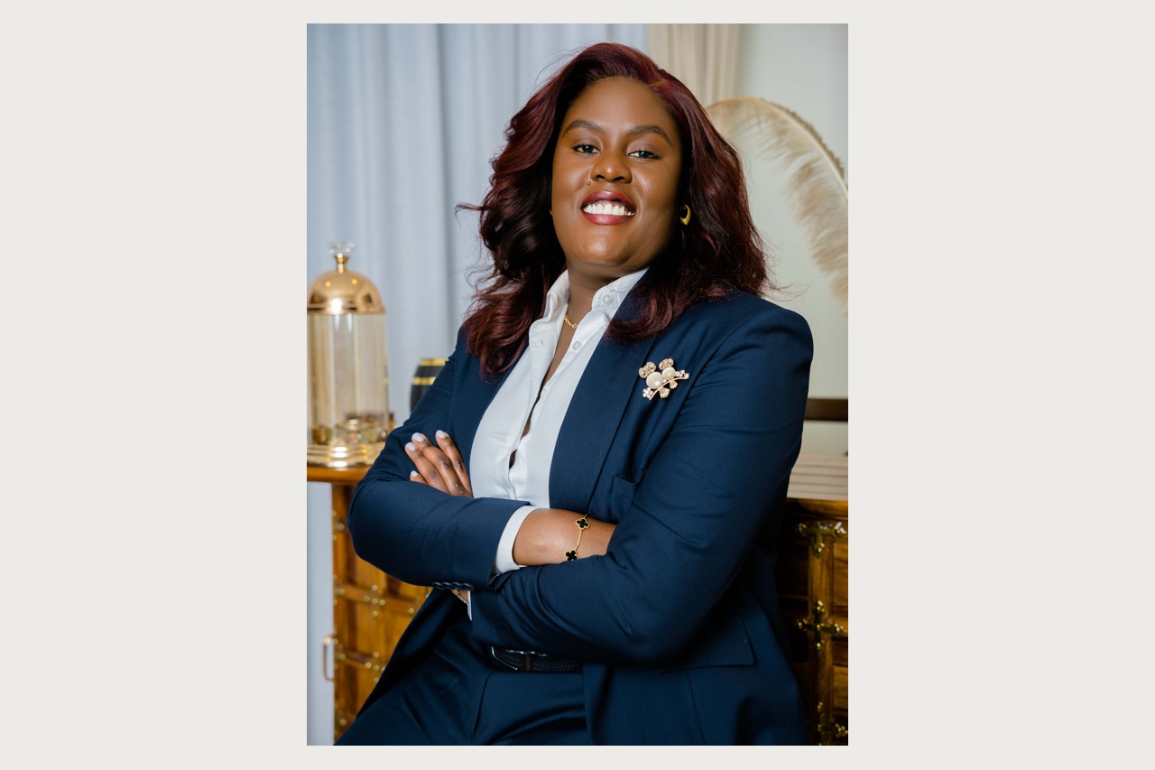 Winnie Odinga in a navy suit, pictured in 2022.